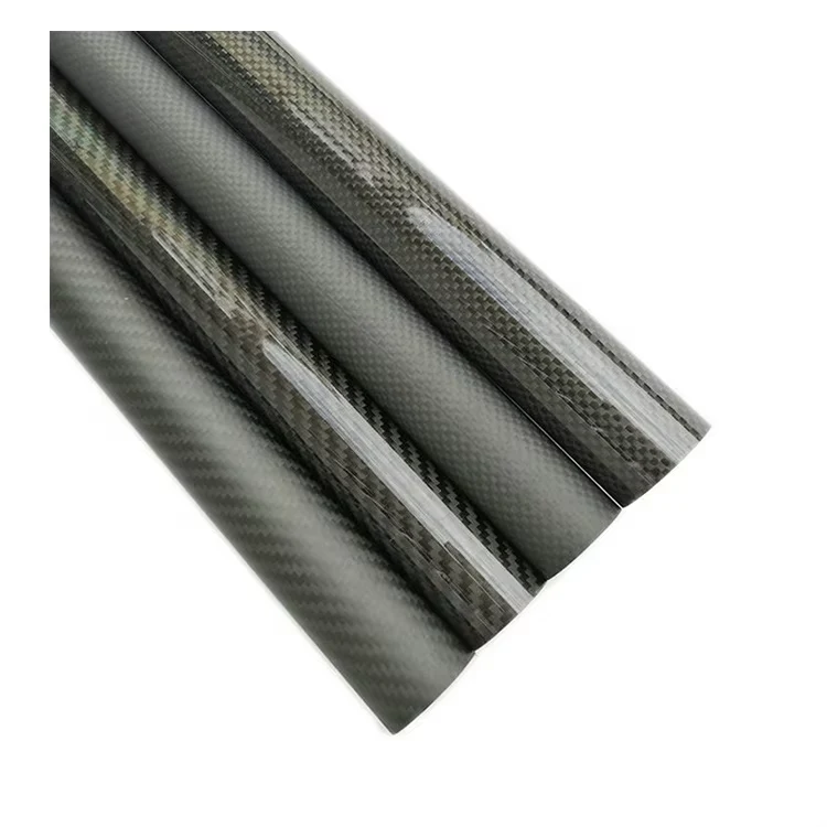 Gloss / Matte 3K Telescopic Poles · CF-207